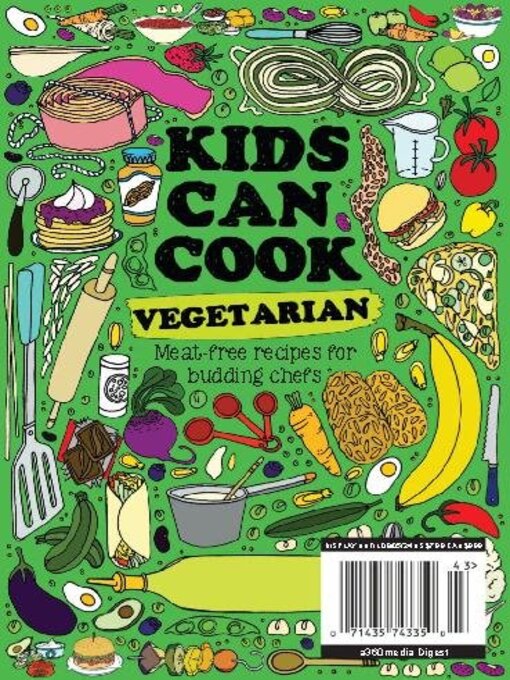 Title details for Kids Can Cook Vegetarian by A360 Media, LLC - Available